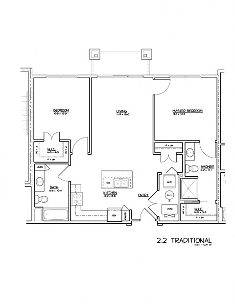 a floor plan of a bedroom house